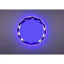 Plafonnier Reality Ando Led Chrome, 1 Lumiere, Telecommandes