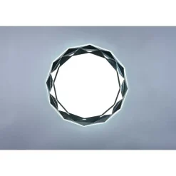 Plafonnier Reality Ando Led Chrome, 1 Lumiere, Telecommandes