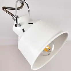 Plafonnier Safari Blanc, 3 Lumieres