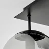 Plafonnier Salamonde Noir, 5 Lumieres