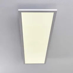 Plafonnier Salmi Led Blanc, 1 Lumiere, Telecommandes, Changeur De Couleurs