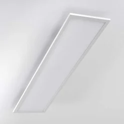 Plafonnier Salmi Led Blanc, 1 Lumiere, Telecommandes, Changeur De Couleurs