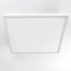 Plafonnier Salmi Led Blanc, 1 Lumiere, Telecommandes, Changeur De Couleurs