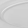 Plafonnier Sani Led Blanc, 1 Lumiere, Telecommandes, Changeur De Couleurs