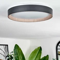 Plafonnier Sassemte Led Blanc, 1 Lumiere