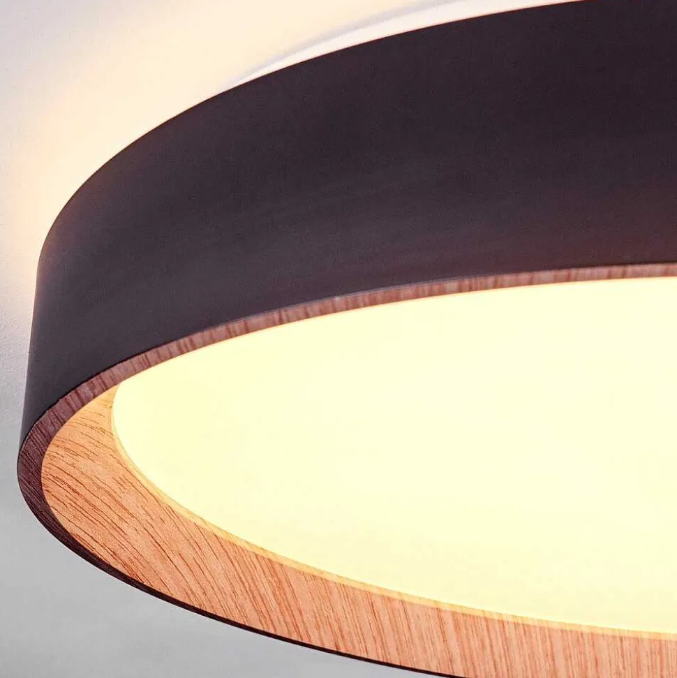 Plafonnier Sassemte Led Blanc, 1 Lumiere