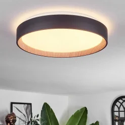 Plafonnier Sassemte Led Blanc, 1 Lumiere