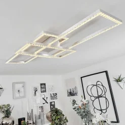 Plafonnier Serranos Led Aluminium, 1 Lumiere