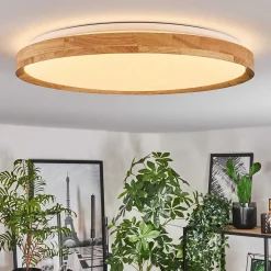 Plafonnier Sofo Led Blanc, 1 Lumiere, Telecommandes