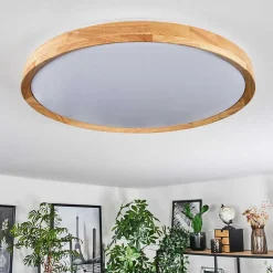 Plafonnier Sofo Led Blanc, 1 Lumiere, Telecommandes