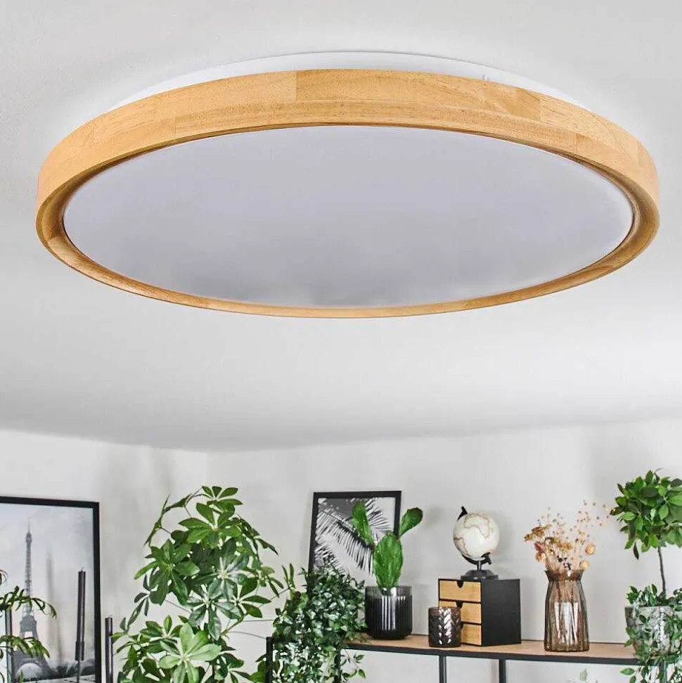 Plafonnier Sofo Led Blanc, 1 Lumiere, Telecommandes