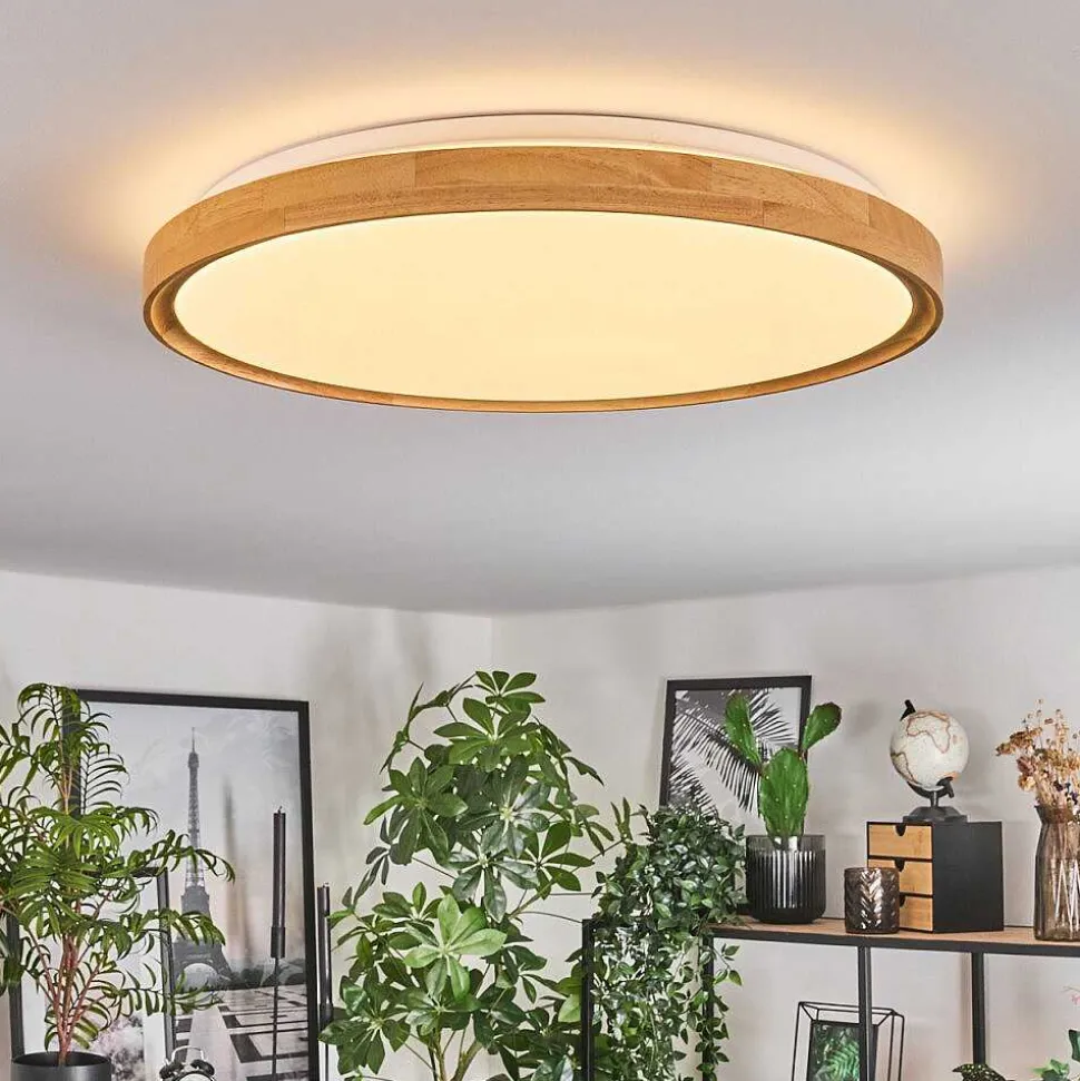Plafonnier Sofo Led Blanc, 1 Lumiere, Telecommandes