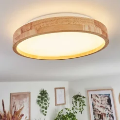 Plafonnier Sofo Led Blanc, 1 Lumiere