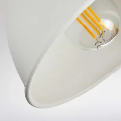 Plafonnier Svanfolk Brun, Blanc, 2 Lumieres