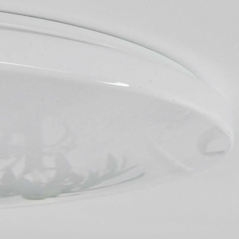 Plafonnier Sweet Led Blanc, 1 Lumiere, Telecommandes