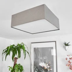 Plafonnier Taboga Nickel Mat, 2 Lumieres