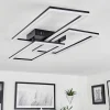 Plafonnier Taleta Led Noir, 1 Lumiere, Telecommandes