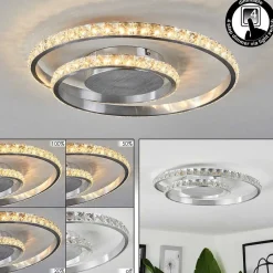 Plafonnier Tanganheira Led Aluminium, 1 Lumiere