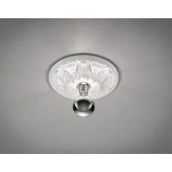 Plafonnier Trio Leuchten Lilly Blanc, 1 Lumiere