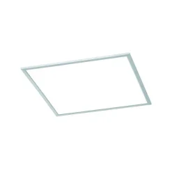 Plafonnier Trio Wiz Griffin Led Nickel Mat, 1 Lumiere, Telecommandes, Changeur De Couleurs