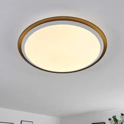 Plafonnier Vejle Led Blanc, 2 Lumieres, Changeur De Couleurs