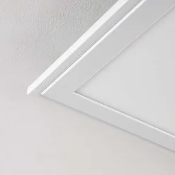 Plafonnier Voisines Led Blanc, 1 Lumiere, Telecommandes, Changeur De Couleurs