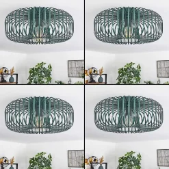Plafonnier Wemude Vert, 1 Lumiere