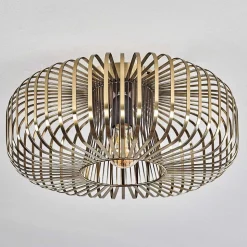 Plafonnier Wemude Vieux Laiton, 1 Lumiere