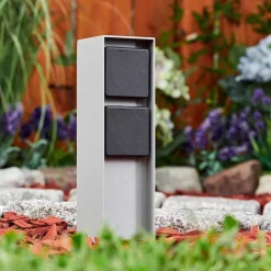 Prises Électriques D\\'Exterieur Reigolil Gris, Noir