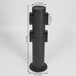 Prises Électriques D\\'Exterieur Ruti Noir