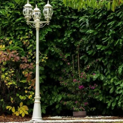 Reverbere Kobe Or, Blanc, 3 Lumieres