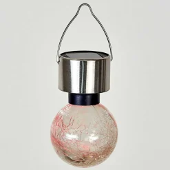 Set De Lampes Solaires Falco Led Argente, 1 Lumiere