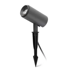 Spot De Jardin Faro Barcelona Plom Led Gris, 1 Lumiere