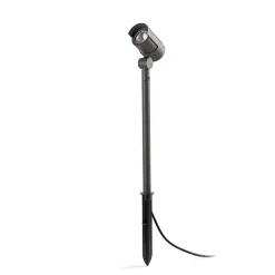 Spot De Jardin Faro Barcelona Foc Led Gris, 1 Lumiere