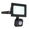 Spot De Jardin Globo Helga Led Noir, 1 Lumiere, Detecteur De Mouvement