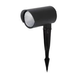 Spot De Jardin Lucide Manal Led Anthracite, 1 Lumiere