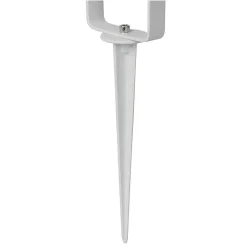 Spot De Jardin Lucide Taylor Blanc, 1 Lumiere, Detecteur De Mouvement