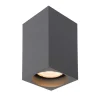 Spot De Plafond Lucide Delto Led Gris, 1 Lumiere