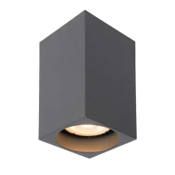 Spot De Plafond Lucide Delto Led Gris, 1 Lumiere