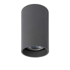 Spot De Plafond Lucide Delto Led Gris, 1 Lumiere