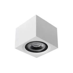 Spot De Plafond Lucide Fedler Blanc, 1 Lumiere