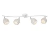 Spot De Plafond Lucide Tahar Blanc, 4 Lumieres