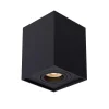 Spot De Plafond Lucide Tube Noir, 1 Lumiere