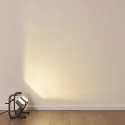 Spot D'Exterieur Dyndved Led Gris, 2 Lumieres