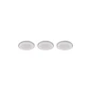 Spot Encastrable - Kit De 3 Trio Argus Led Blanc, 6 Lumieres, Telecommandes, Changeur De Couleurs