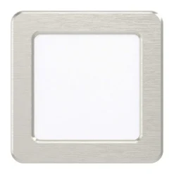 Spot Encastrable Eglo Fueva Led Nickel Mat, 1 Lumiere