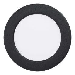 Spot Encastrable Eglo Fueva Led Noir, 1 Lumiere