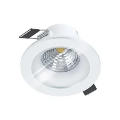 Spot Encastrable Eglo Salabate Led Blanc, 1 Lumiere