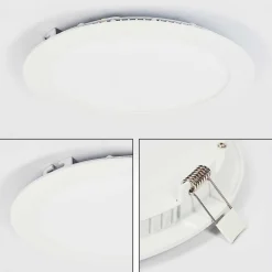 Spot Encastrable Finsrud Led Blanc, 1 Lumiere