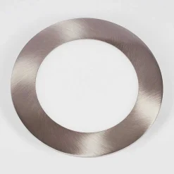 Spot Encastrable Finsrud Led Nickel Mat, 1 Lumiere